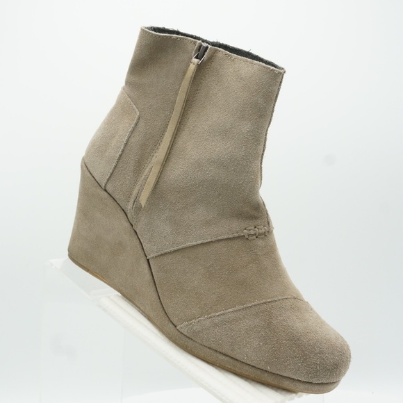 toms gray boots